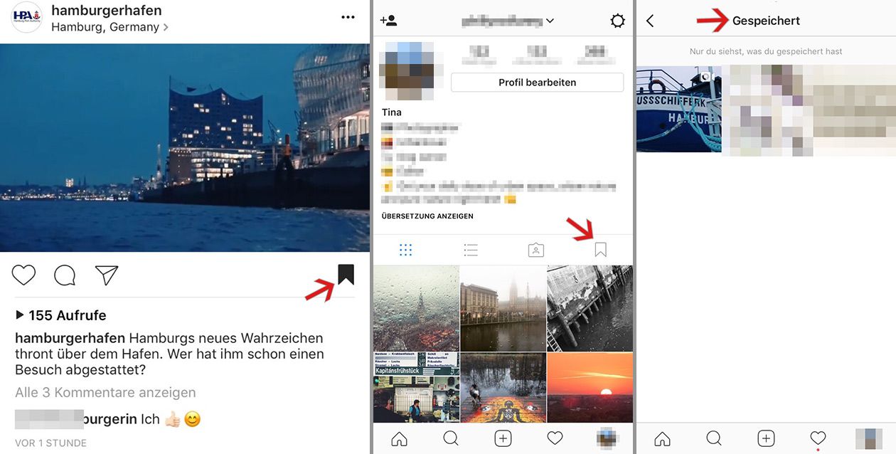 Bookmarks auf Instagram Wie können Marketer profitieren