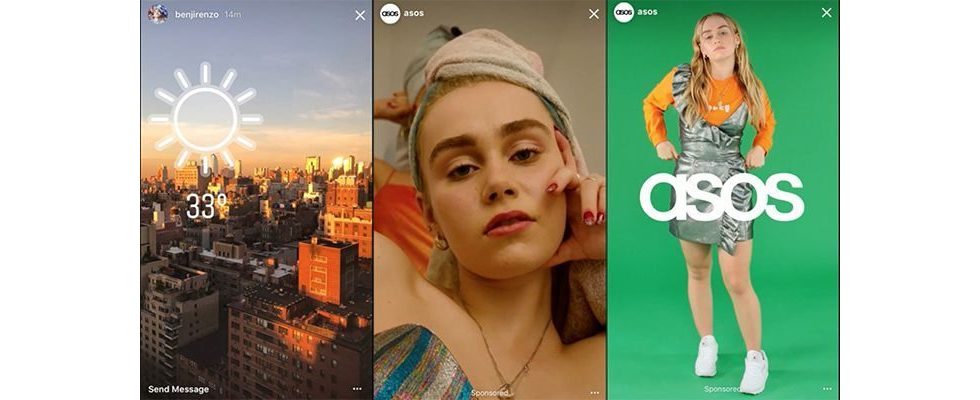 Chance für Werbetreibende: Instagram rollt Anzeigen in Stories aus