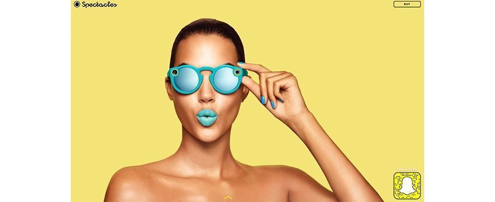 Augmented Reality Shopping wird mit Snapchats Spectacles Realität