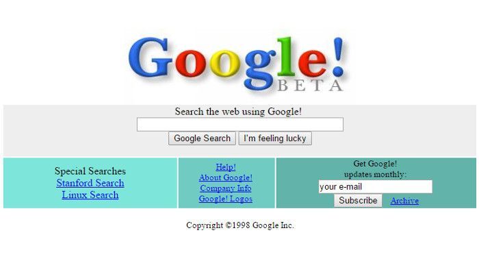 20 Jahre SERP-Geschichte: Die Google-Evolution auf einen Blick