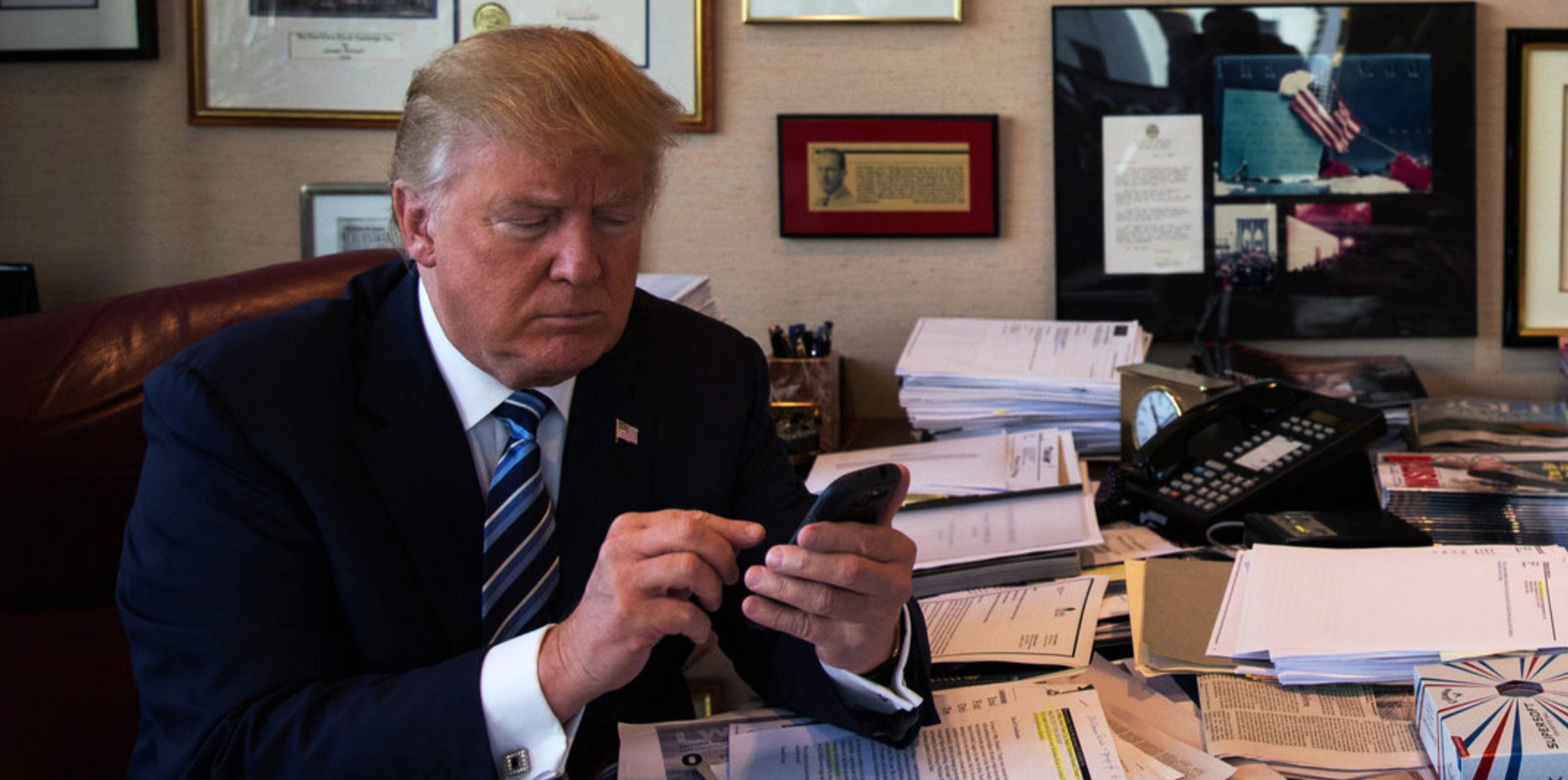 Darum löscht Twitter keine Tweets von Donald Trump