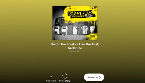So einfach lassen sich Songs aus Spotify in Instagram Stories