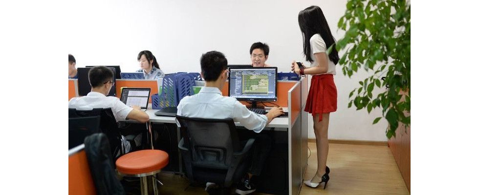 China: Startups stellen Frauen ein, um männliche Mitarbeiter zu motivieren