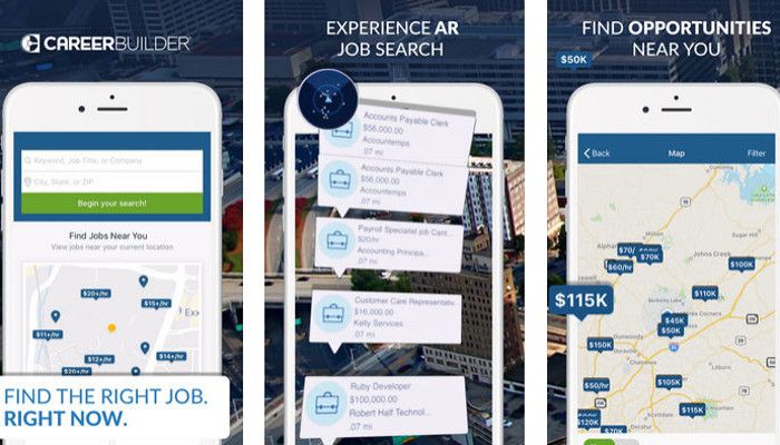 CareerBuilder setzt mit neuer AR App Maßstäbe bei der Jobsuche