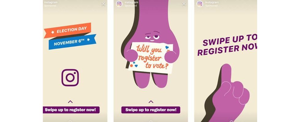 Instagram nutzt Ads zur Steigerung der Wahlbeteiligung