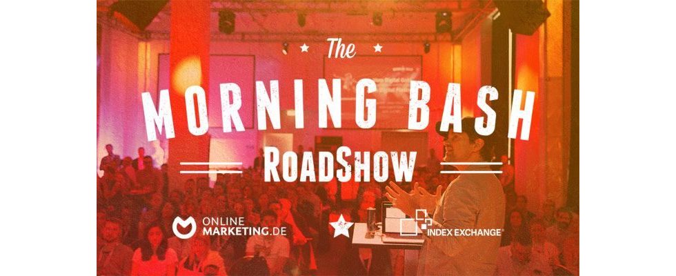 The Morning Bash Roadshow: Programmatic Advertising an 3 Tagen in 3 Städten