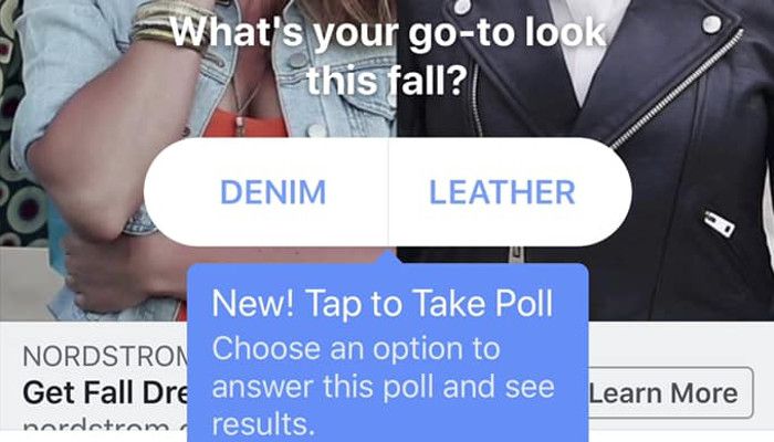 Facebook testet Video Polls in Ads