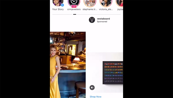 Tap-Through: Instagram rollt versehentlich horizontalen Feed aus