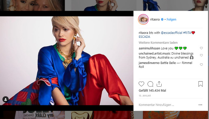 Stars wie Rita Ora und Ellie Goulding beugen sich der Kennzeichnungspflicht