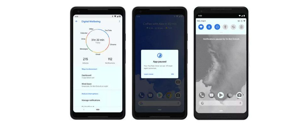 Google bringt Assistant Button und Wellbeing Tools auf mehr Geräte