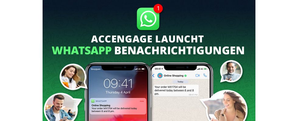 Accengage ermöglicht Unternehmen persönlichen Kundenkontakt über WhatsApp