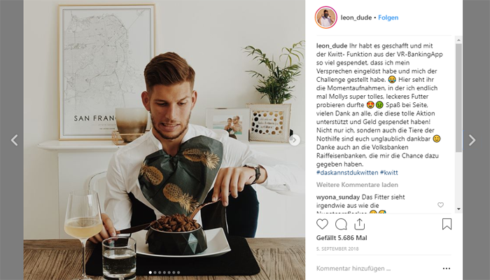 Use Case: Wie Influencer Produkte von Finanzdienstleister pushen