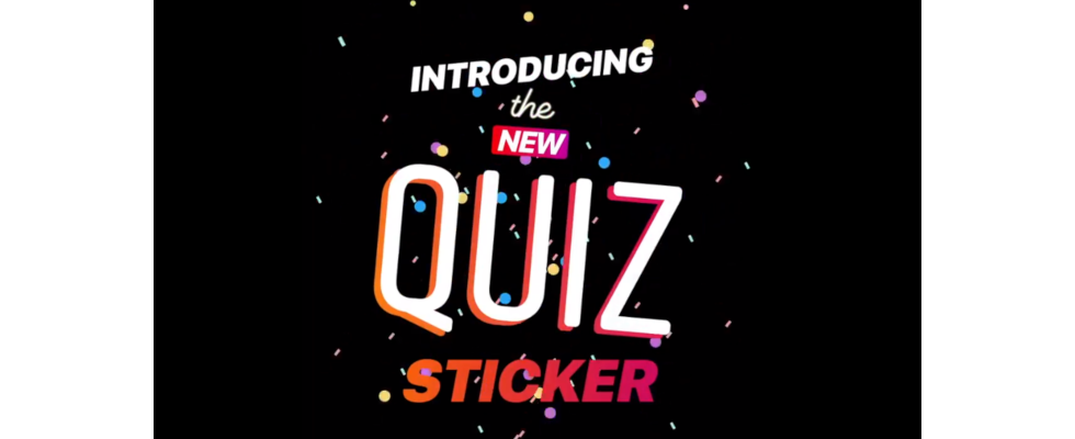 Instagram: Neuer Quiz Sticker sorgt für mehr Interactions
