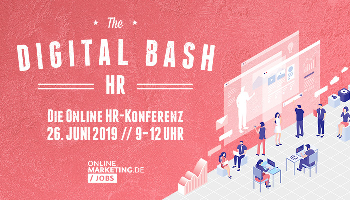 The Digital Bash HR: Die Online HR-Konferenz für deinen Boost in Recruiting und New Work