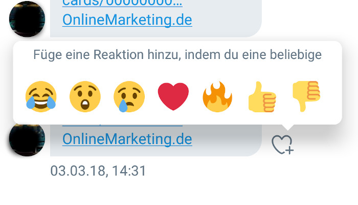 Wie bei Facebook: Bei Twitter gibt es jetzt Emojis in den Direct Messages