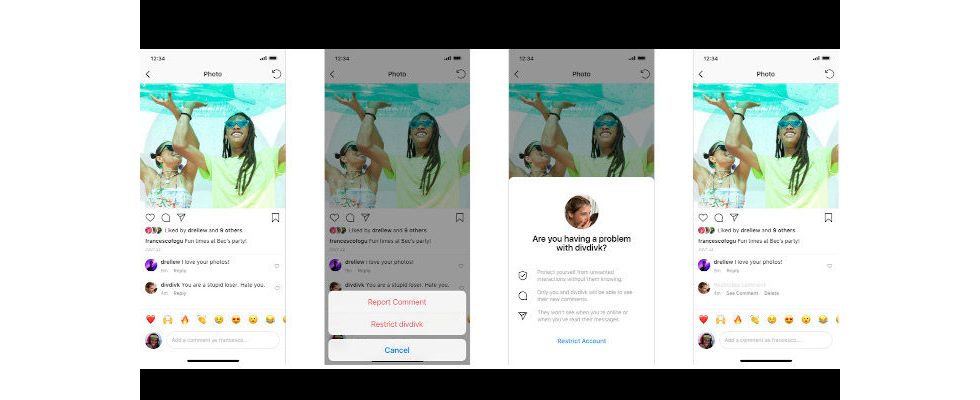 Instagram: Drei neue Features für mehr Sicherheit in der App