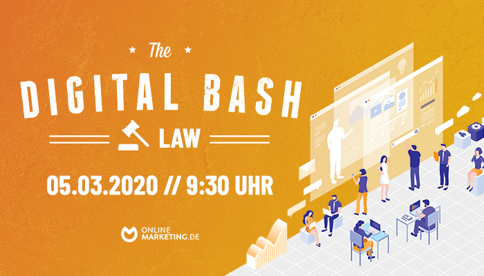 Alles zu Cookies, DSGVO und Bildlizenzen – The Digital Bash: Law