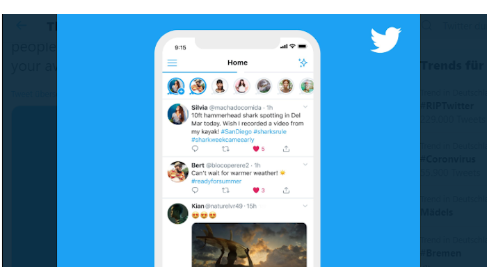 Fleets statt Tweets? Twitter testet neues Story Feature