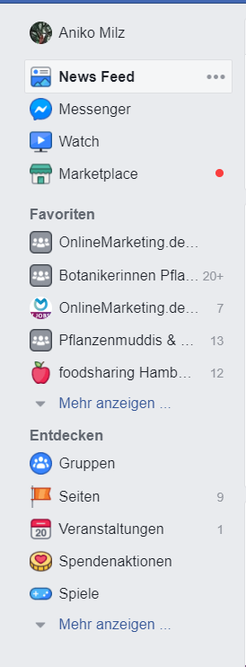Werden leider nicht app kann eingestellt facebook deutsch gerade ‎Facebook im