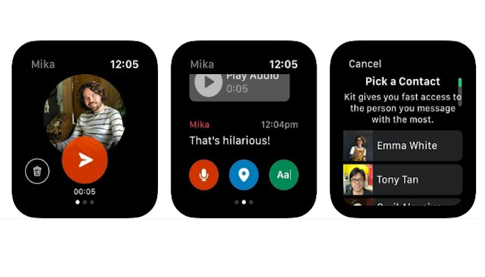 Facebook launcht neue Messenger App für die Apple Watch