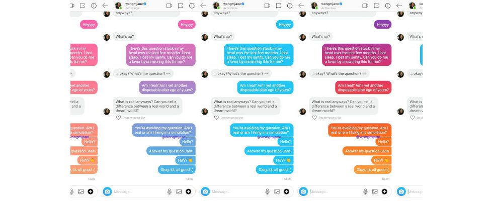 Mehr Kreativität in Coronazeiten: Instagram testet bunte Chats