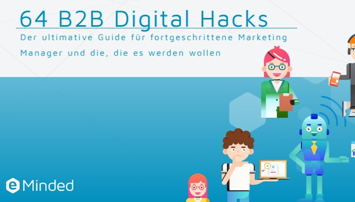 Whitepaper: 64 Digital Hacks für das B2B Marketing – Der ultimative Guide