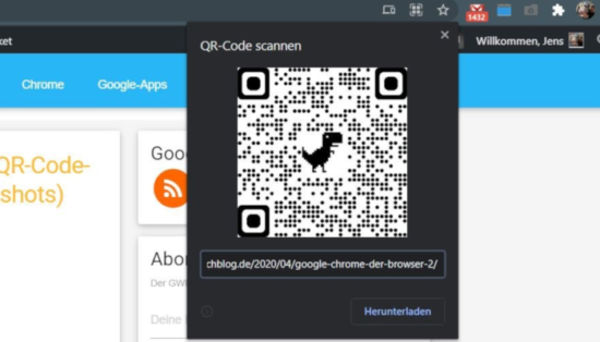 How-to: QR Codes in Google Chrome erstellen | OnlineMarketing.de