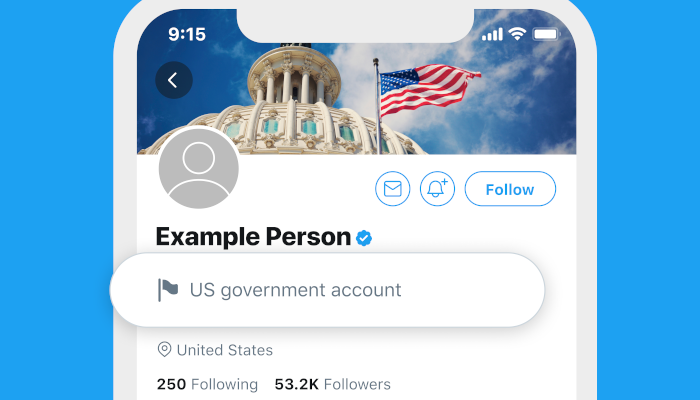 Twitter markiert Accounts von Regierungen und staatsnahen Medien