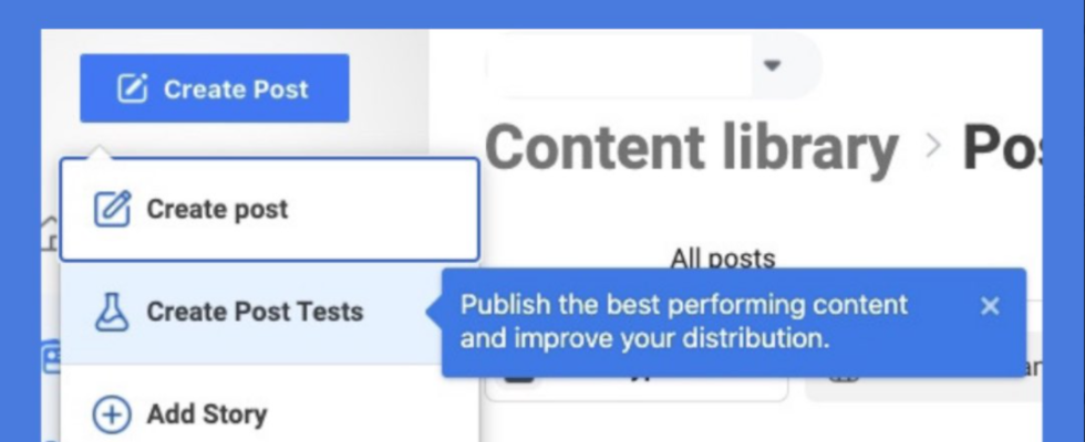 Facebook Creator Studio Update: A/B-Tests für Video Posts