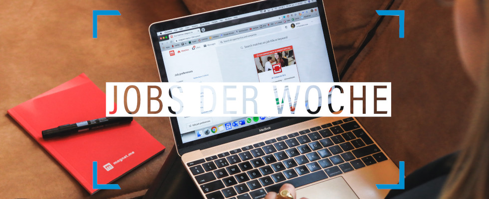 Mit ein paar Klicks deinen Traumjob finden: Unsere Jobs der Woche
