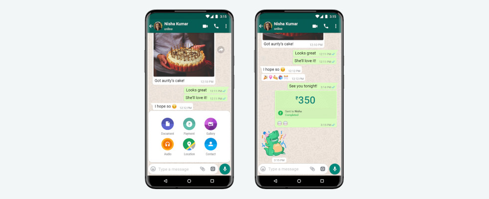 Bezahlen per Messenger: WhatsApp Payment in Indien gelauncht
