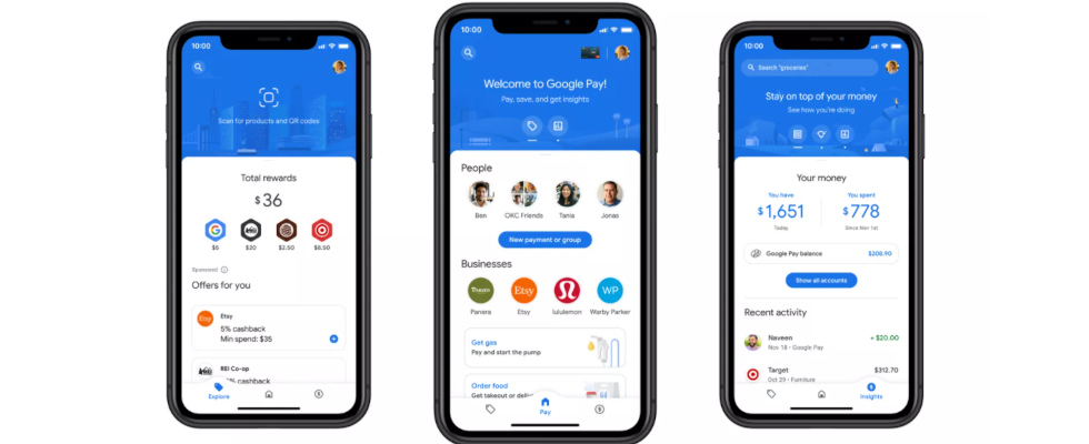 Google Pay startet umfangreichen Relaunch