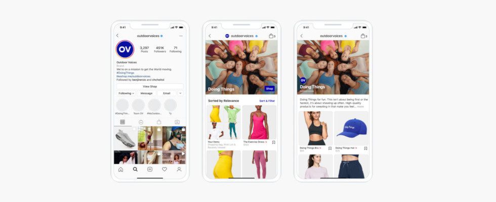 Von der Social App zur Commerce-Plattform? Instagram rollt Shop Tab aus
