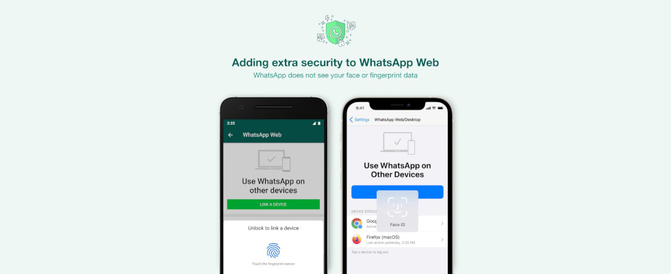 Biometrische Authentifizierung: Neues Security Feature für WhatsApp