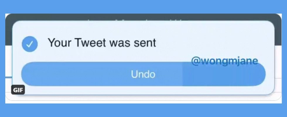Tweet abgeschickt und doch bereut: Twitter arbeitet an einer Undo-Funktion