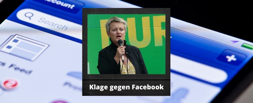 Renate Künast fordert Schmerzensgeld von Facebook und hofft auf Grundsatzurteil