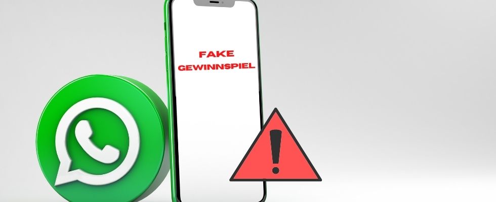 Phishing-Nachricht auf WhatsApp: Fake-Gewinnspiel sammelt User-Daten