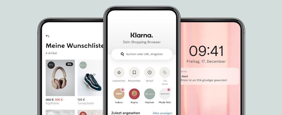 Klarna App bietet jetzt Überblick über alle Online-Bestellungen