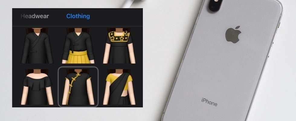 Mehr Auswahl: Neue Kleidung für Memojis bei iOS