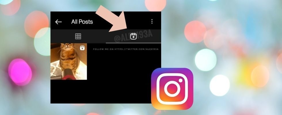 Instagram: Neuer Tab für abgespeicherte Reels