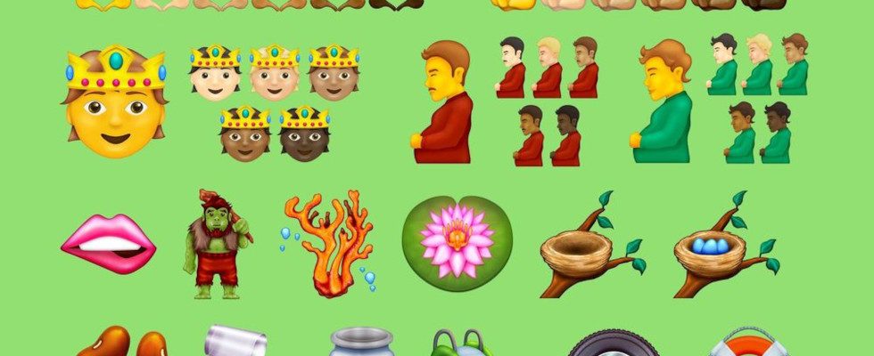 Prinzessin, schwangerer Mann und Diskokugel: Diese Emojis kommen im September 2021