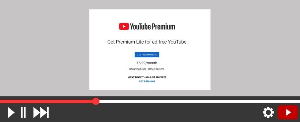 Werbefreie Videos auf YouTube: Google testet Premium Lite