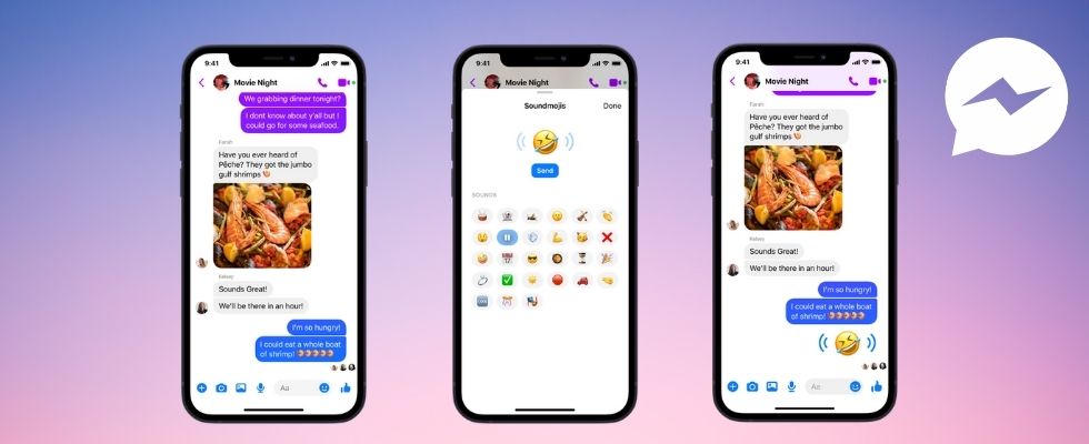 How to use Soundmojis in Facebook Messenger