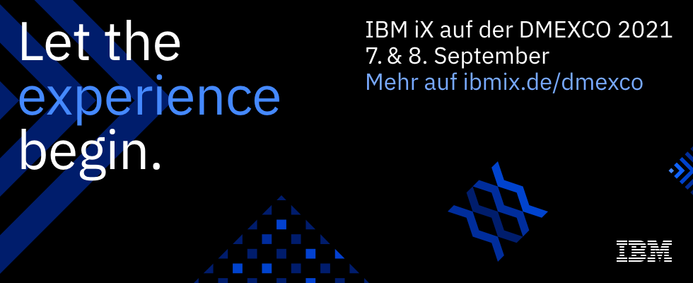 Experience hat Priorität – IBM iX auf der DMEXCO 2021