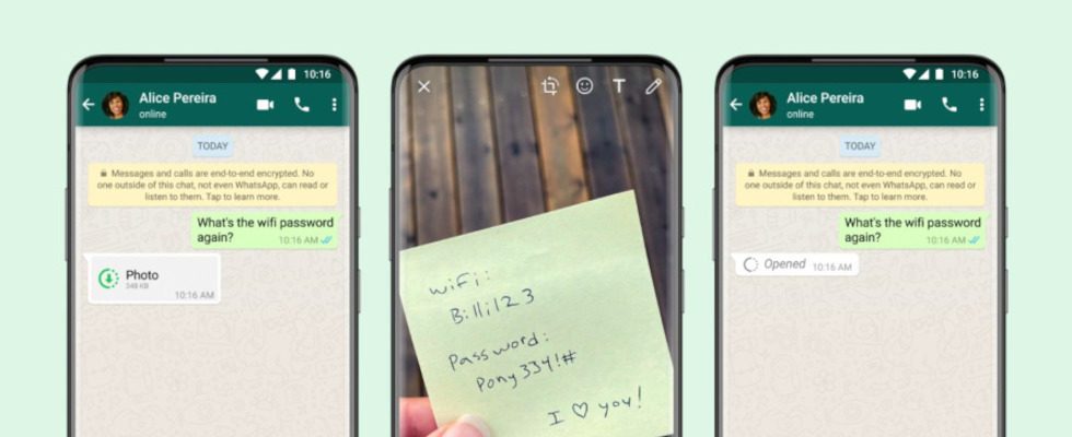 WhatsApp startet neue Privacy-Kampagne für View-Once-Modus