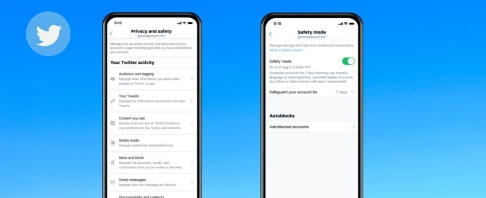 Twitter startet Safety Mode und sperrt automatisch toxische Accounts