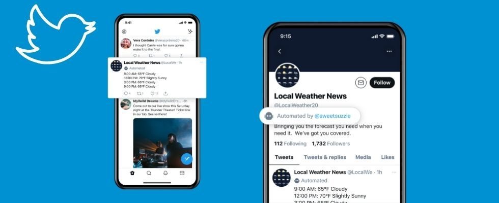Neue Labels für Bot Accounts und Emoji Reactions: Twitter launcht offizielle Tests