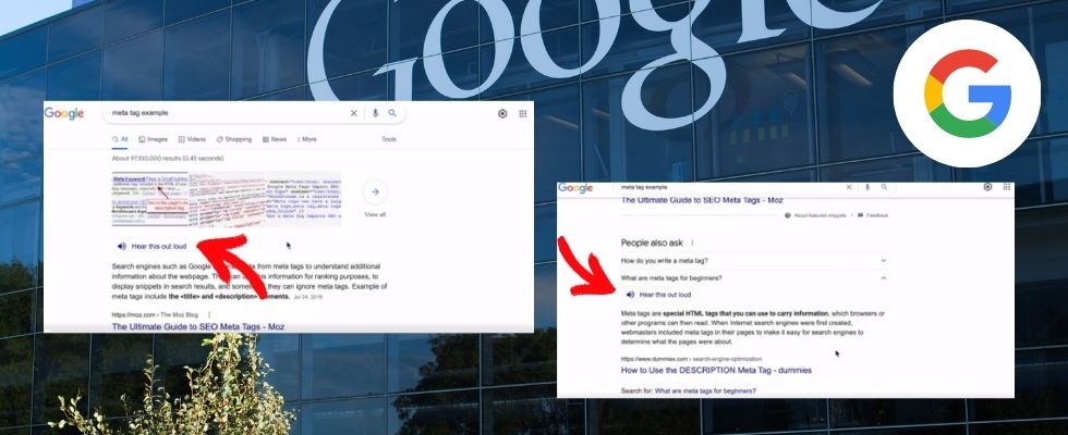 Google erweitert Test für „Hear This Out Loud“ Feature