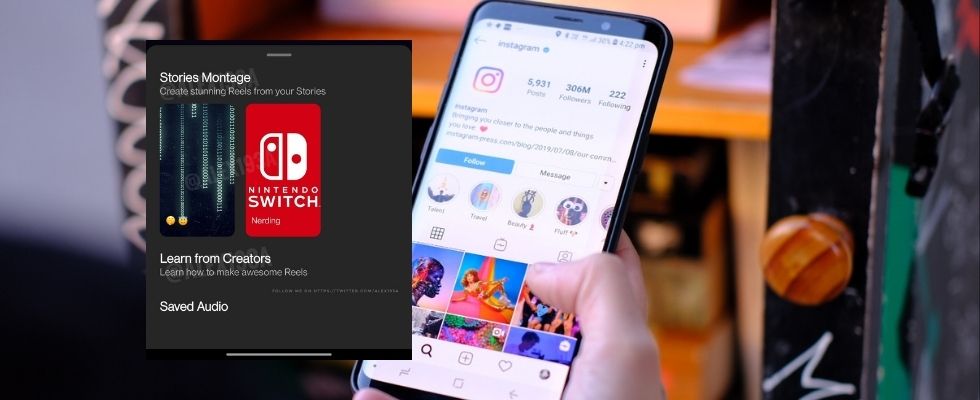 Recycelt: Mit neuem Instagram Feature Stories in Reels verwandeln