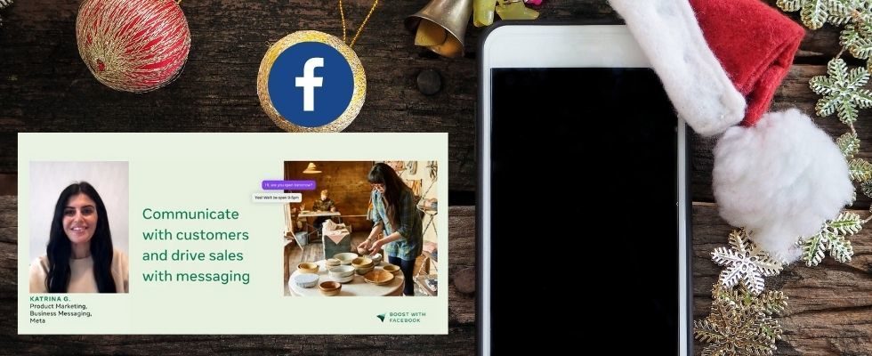 Tipps von Facebook: Messaging als Geschäftstreiber zur Weihnachtssaison